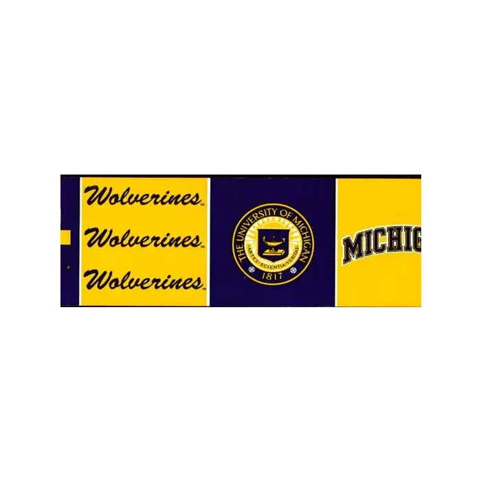 The University of Michigan Wallpaper Border