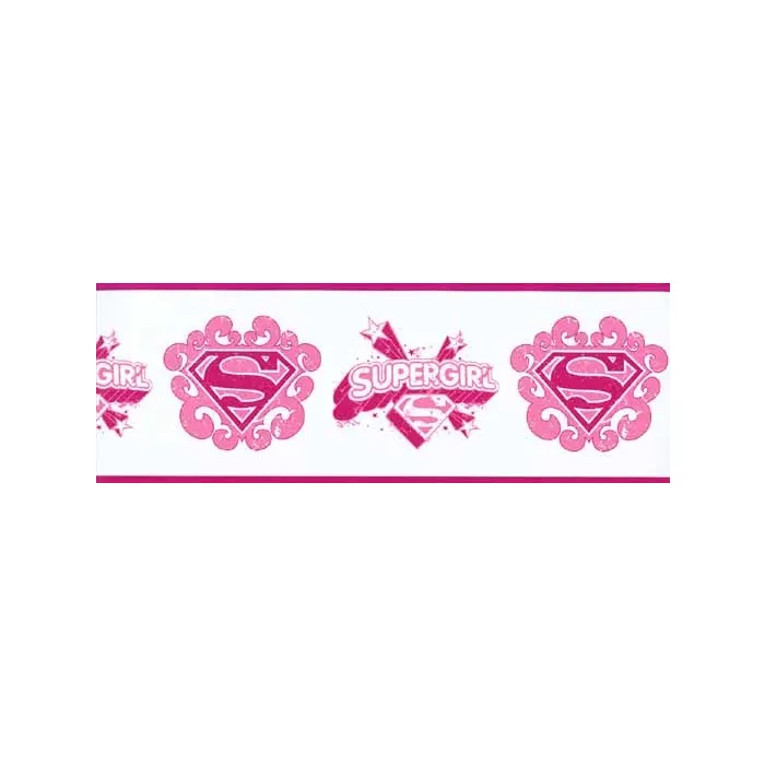 Supergirl Emblem Wallpaper Border