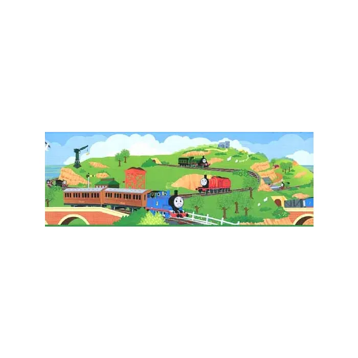 Thomas the Tank Train Wallpaper Border