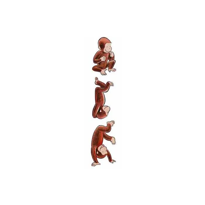 Curious George Appliques