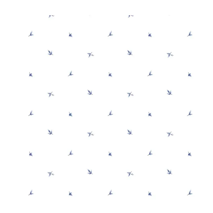 Mini Leaf Wallpaper Blue Norwall Wallcovering CK36601