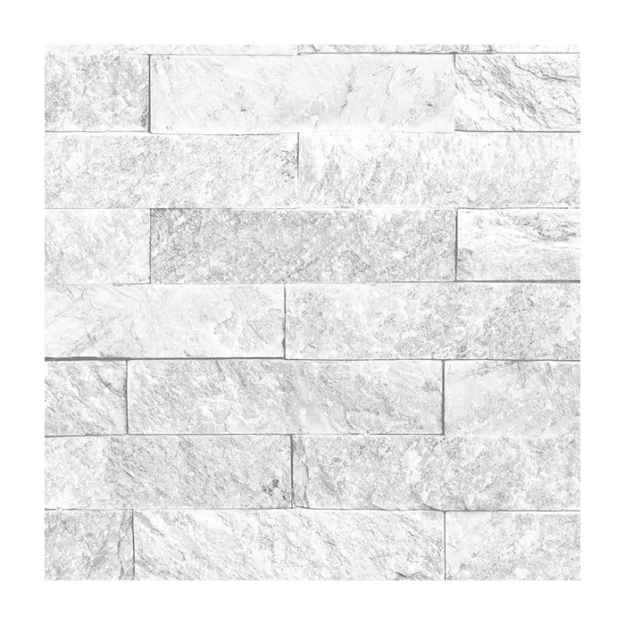 Stacked Stone Wallpaper Grey Norwall Wallcovering CK36625
