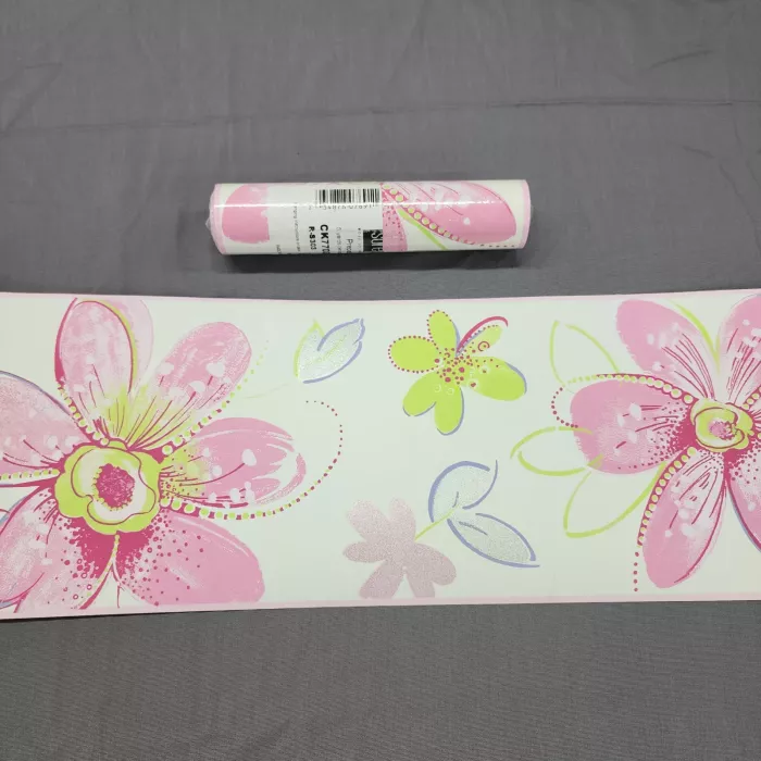 Candice Olson Pink Daisy Do Wallpaper Border