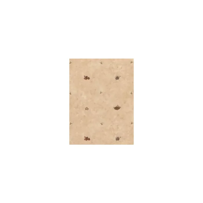 Beige Country Garden Wallpaper PC96123