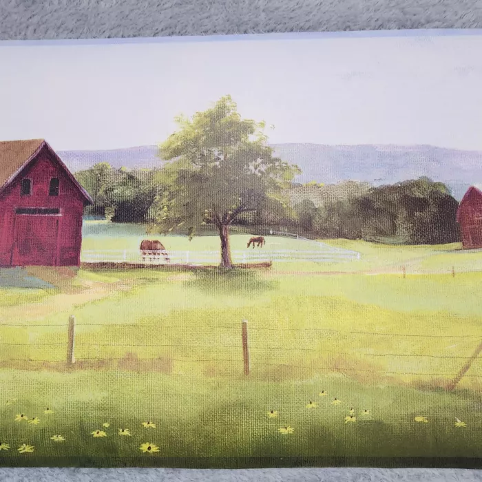 Welcome Home Good Pastures Border