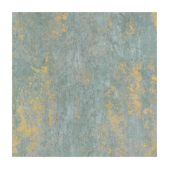 Regal Texture Wallpaper Metallic Gold, Aqua, Blue Norwall Wallcovering CS27342