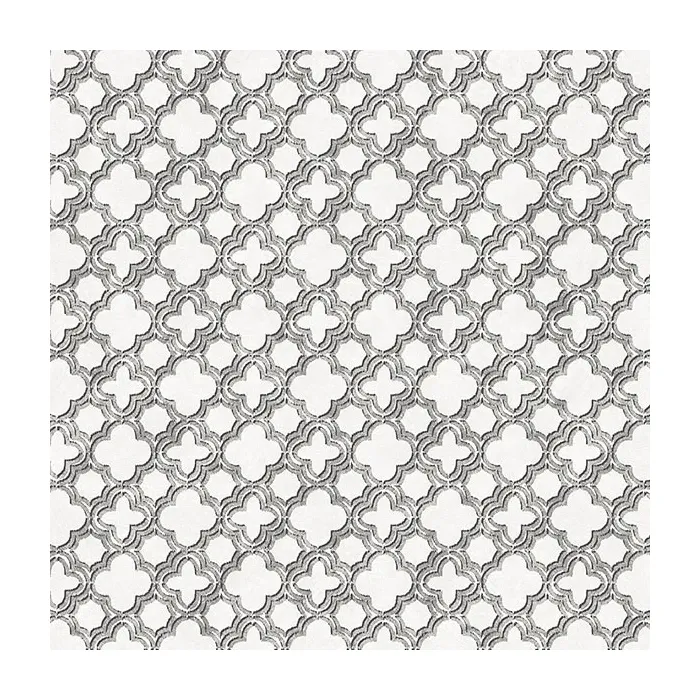 Velvet Mini Wallpaper Black, Metallic Silver Norwall Wallcovering CS35617