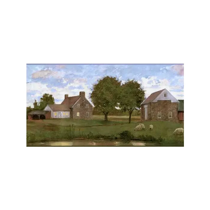The Sheep Farm Wallpaper Border