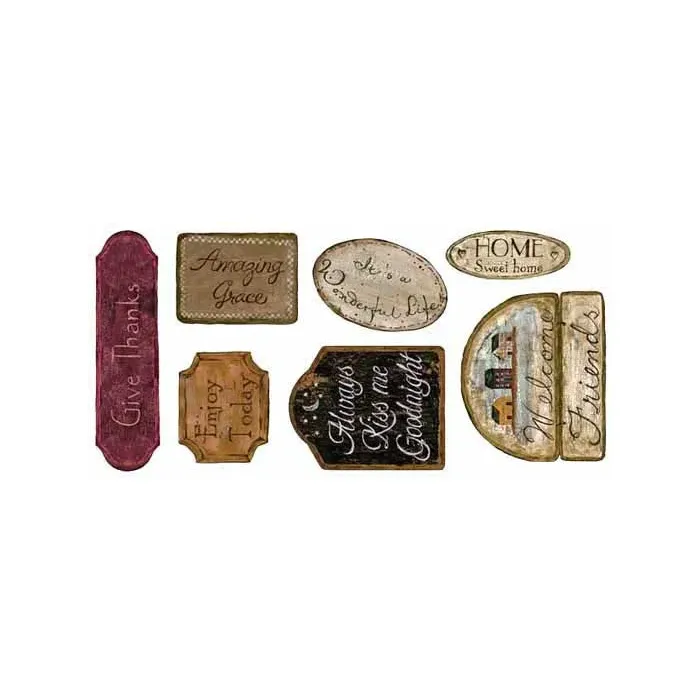 Home Sweet Home Accent Signs Murals CT1977M