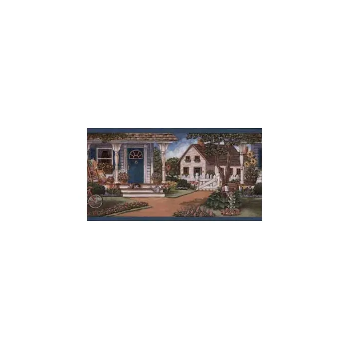 Old Time City Street Wallpaper Border CUP3381B 