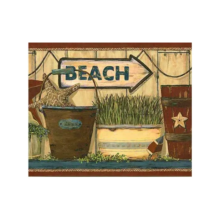 Beach Wallpaper Border