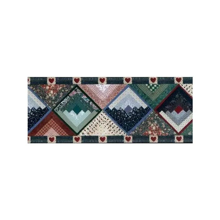 Quilted Diamond Wallpaper Border