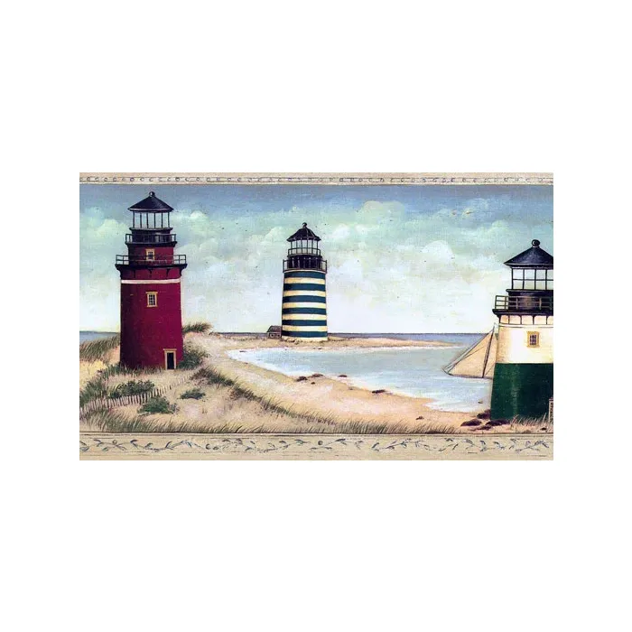 Imperial Lighthouse Wallpaper Border