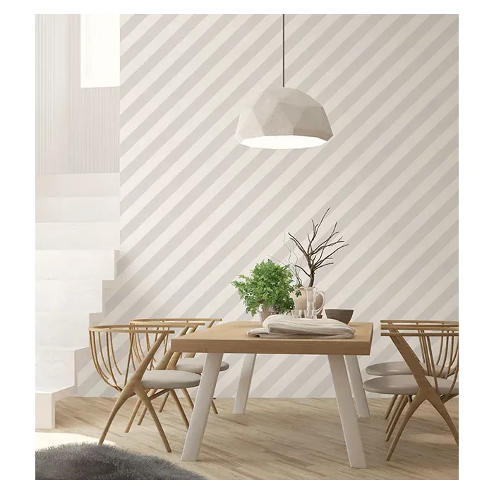 Diagonal Stripe Wallpaper ST36914
