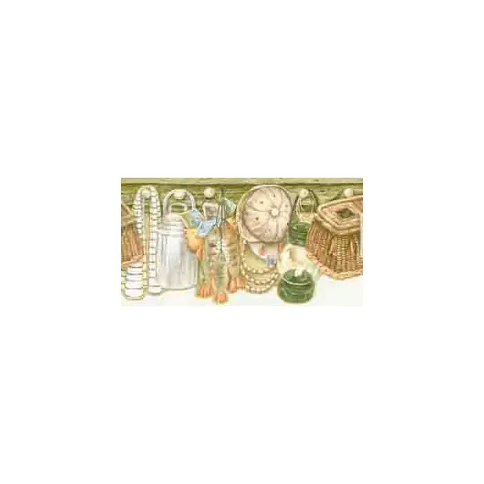 Gone Fishing Wallpaper Swag Border DN032131B