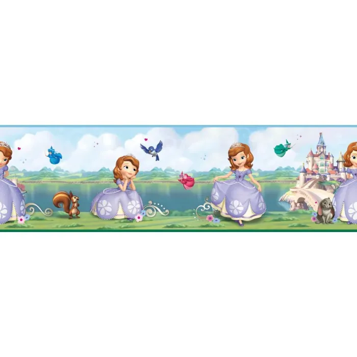 Walt Disney Kids Ii Sofia/castle Border