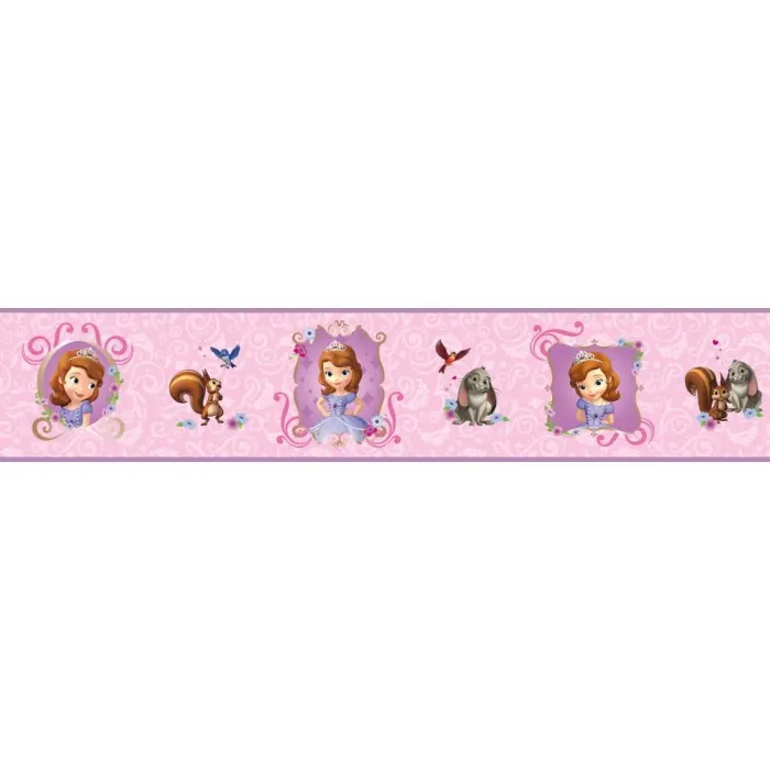 Walt Disney Kids Ii Sofia & Friends Border