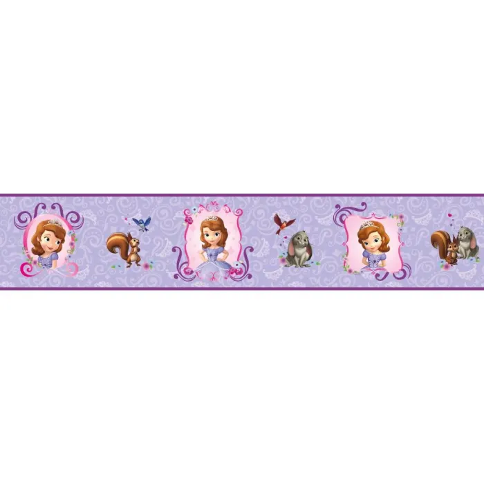 Walt Disney Kids Ii Sofia & Friends Border