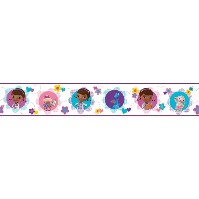 Walt Disney Kids Ii Doc Mcstuffins & Friends Border