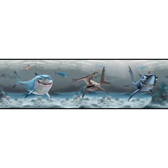 Walt Disney Kids Ii Shark Border