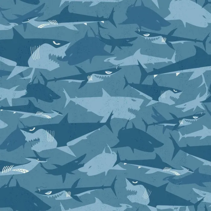 Walt Disney Kids Ii Shark Wallpaper