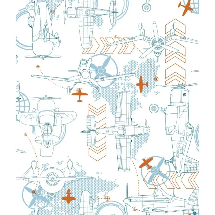Walt Disney Kids Ii Blueprint Planes Wallpaper