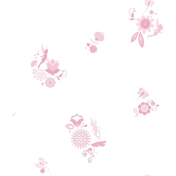 Walt Disney Kids Ii Tonal Fairy Spot Wallpaper