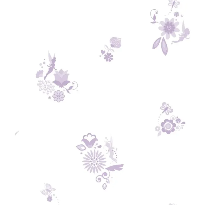 Walt Disney Kids Ii Tonal Fairy Spot Wallpaper