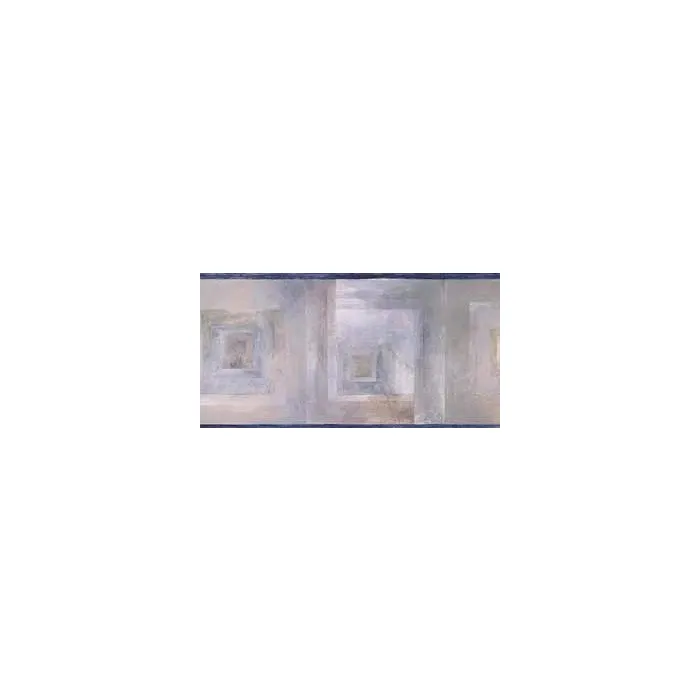 Contemporary Geometric Wallpaper Border