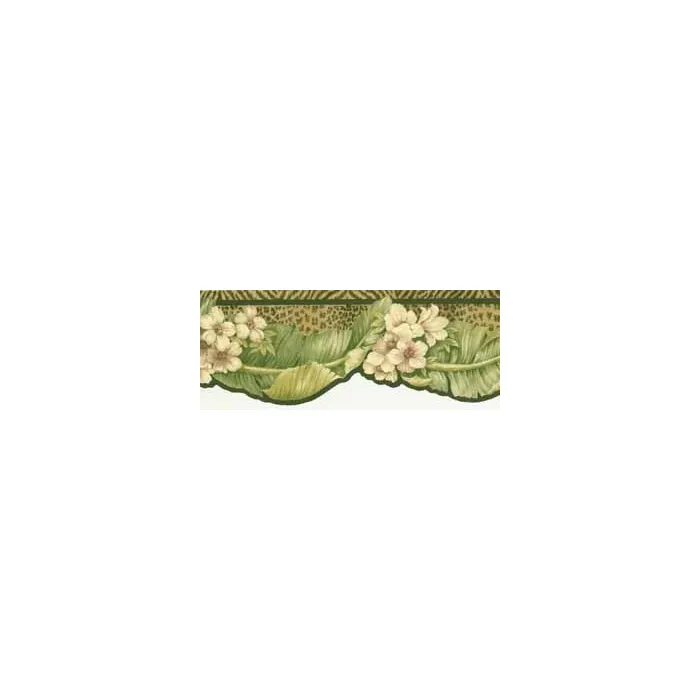 Jungle Animal Print Swag Wallpaper Border