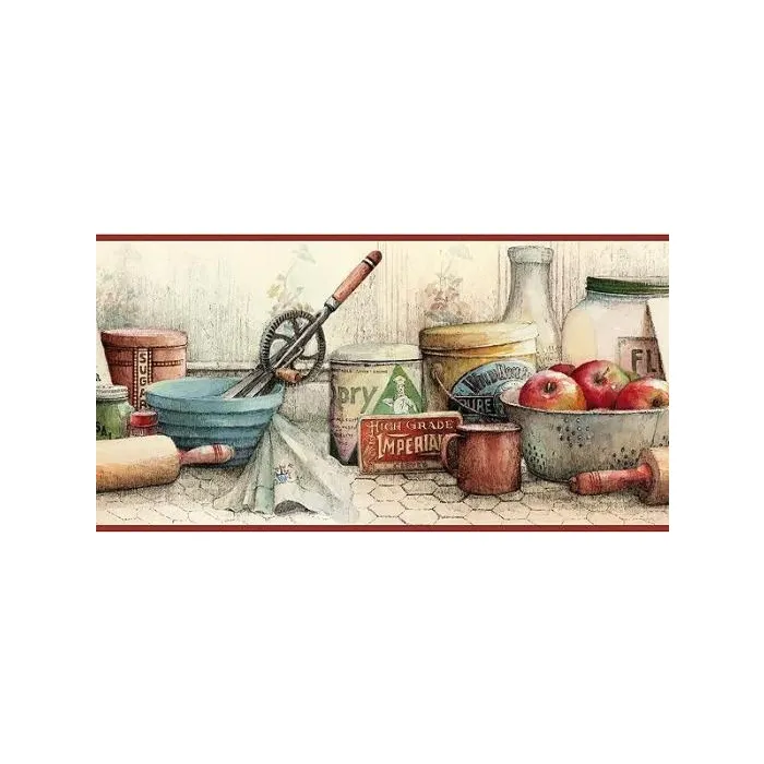 Moms Cooking Wallpaper Border