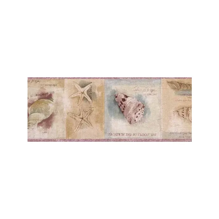 Sample of the Seashore Wall Paper Border