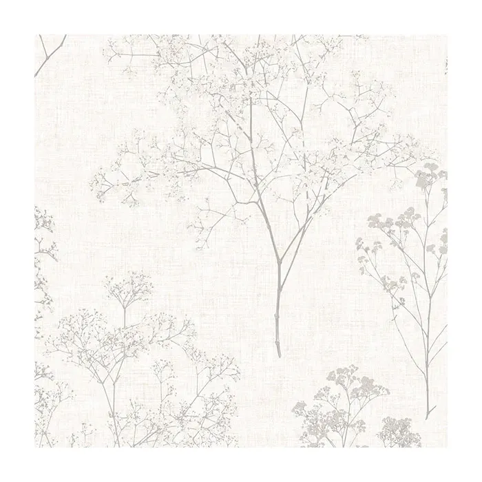 Queen Anne's Lace Wallpaper Grey, Beige Norwall Wallcovering FH37509