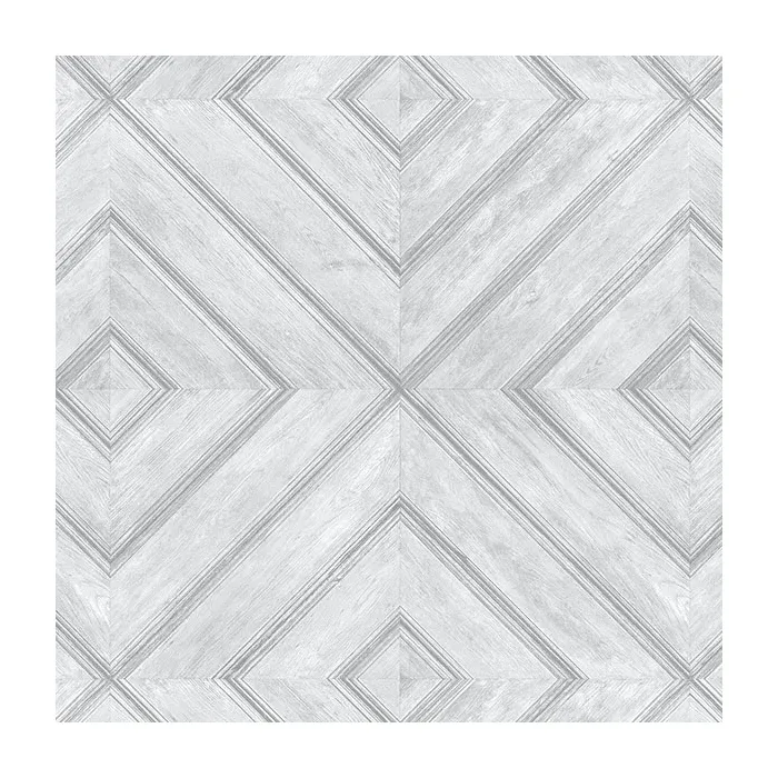 Wood Tile Wallpaper Grey, Light Dolphin Grey Norwall Wallcovering FH37513