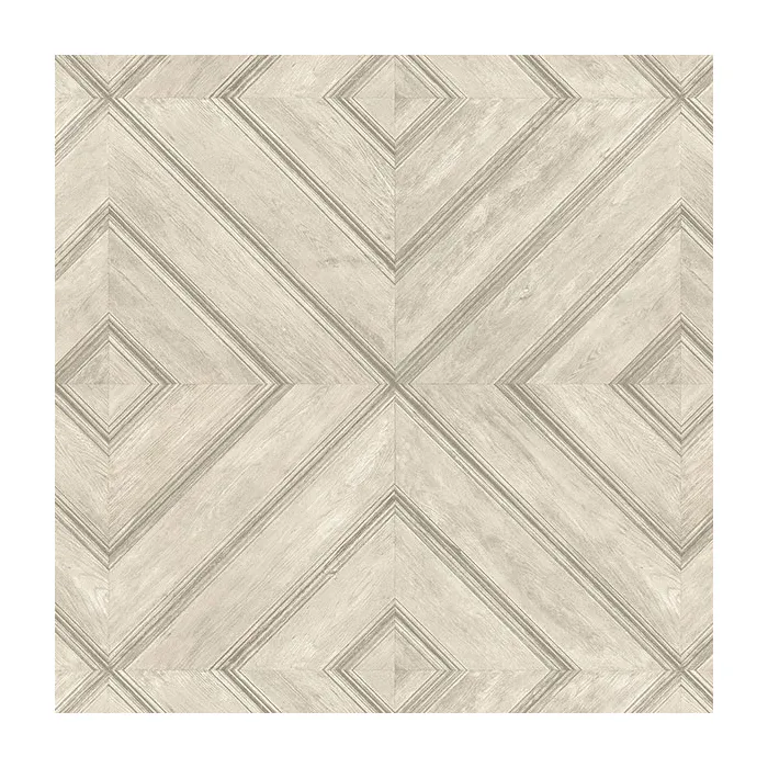 Wood Tile Wallpaper Beige, Tan, Mushroom Norwall Wallcovering FH37514