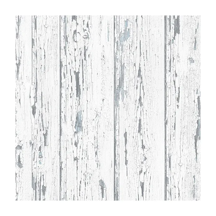 Shiplap Wallpaper White, Blue, Turquoise, Cotton, Grey, Norwall Wallcovering FH37532