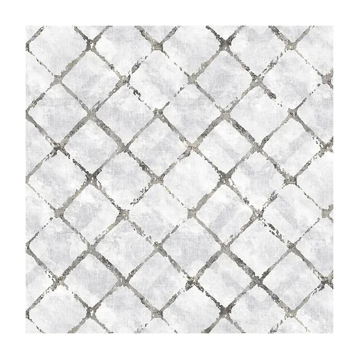 Chicken Wire Wallpaper Grey, Black Norwall Wallcovering FH37552