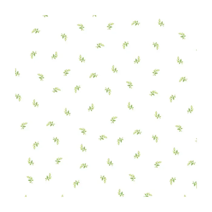 Lilac Small Leaf Wallpaper Green Norwall Wallcovering FK26939