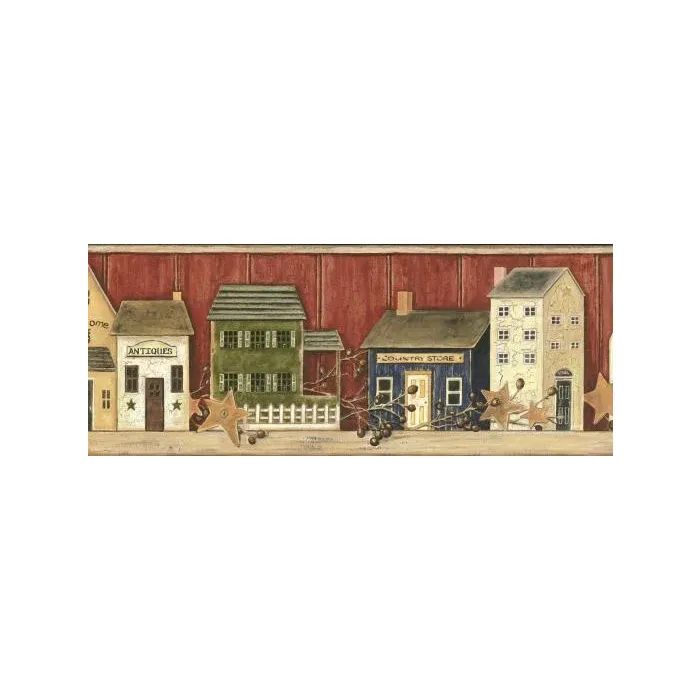 Collectible House Wall Paper Border