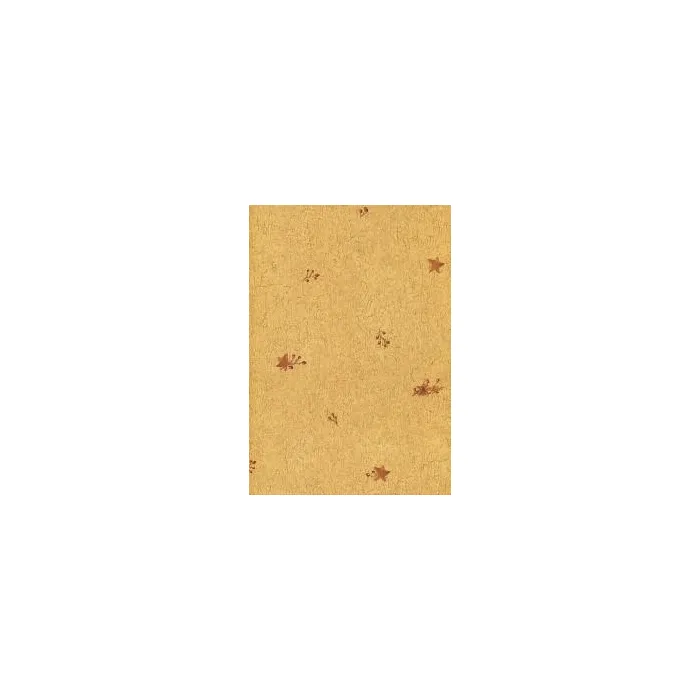 Star and Berry Mustard Wallpaper