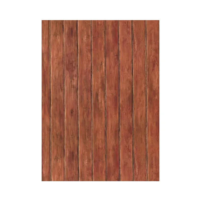 Red Oak Wood Paneling Wallpaper FK3896