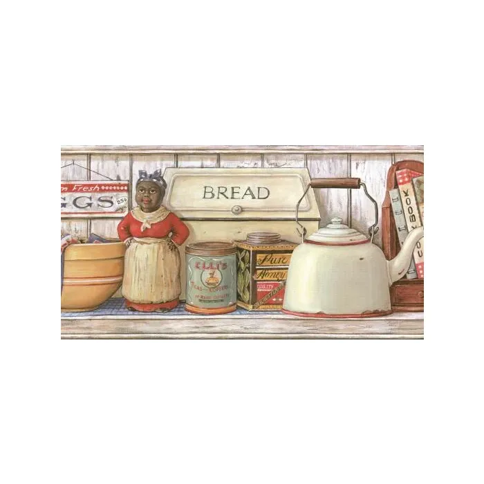 Country Kitchen Wallpaper Border