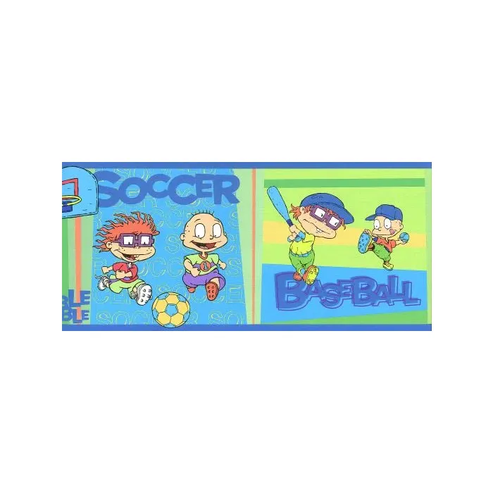 Rugrats Sports Wallpaper Border NK2103B