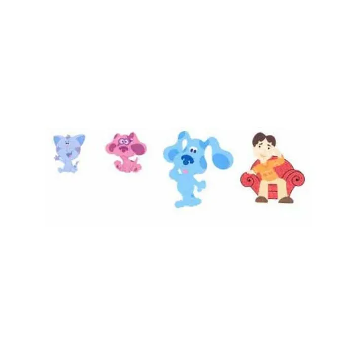 Blues Clues Wallpaper Cutouts