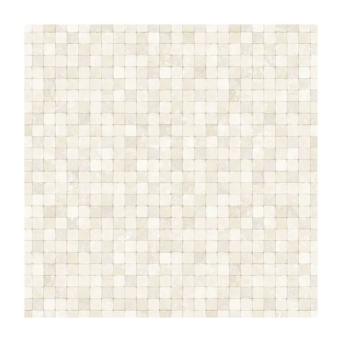 Shades of Beige/Cream/White Faux 1/2" Tile Beige, Cream, Off white Norwall Wallcovering G67423