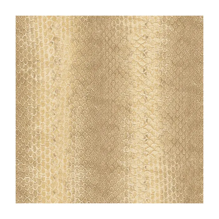 Cream Snakeskin Print Wallpaper Cream, Yellow Cream Norwall Wallcovering G67425