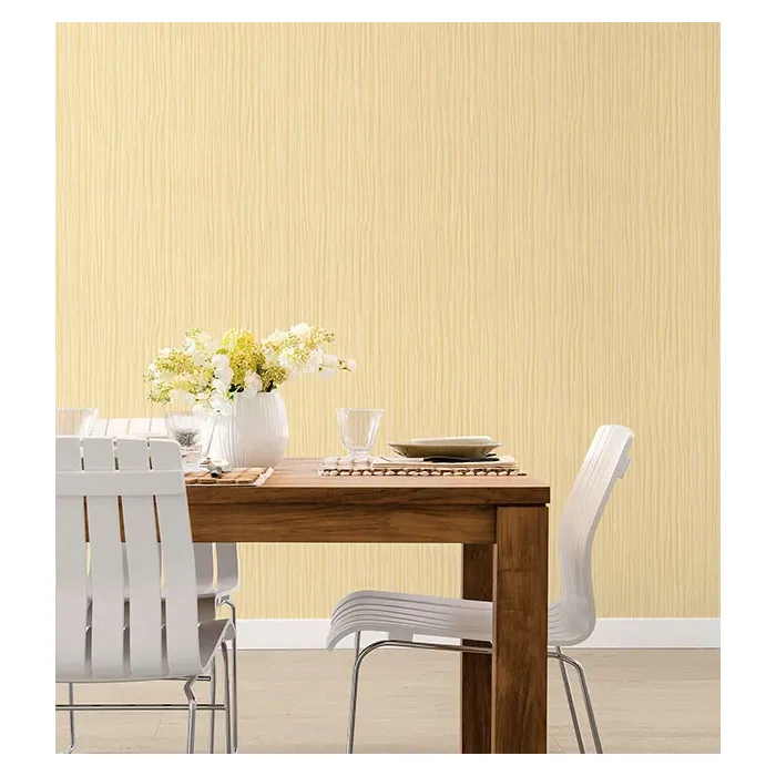 Beige, Creamy Yellow Sloping Stripes Wallpaper Beige, Cream, Yellow, White Norwall Wallcovering G67447