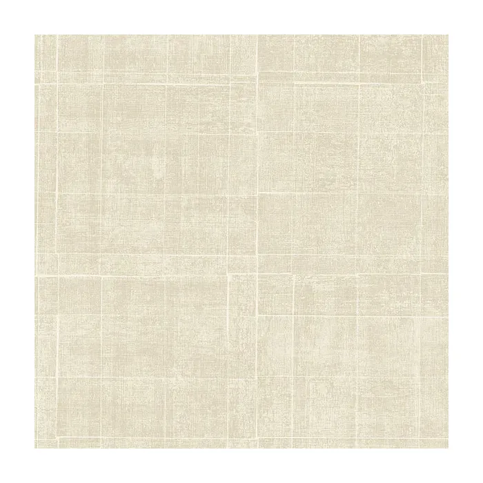 Sage Linen Grid Wallpaper Sage, White Norwall Wallcovering G67455