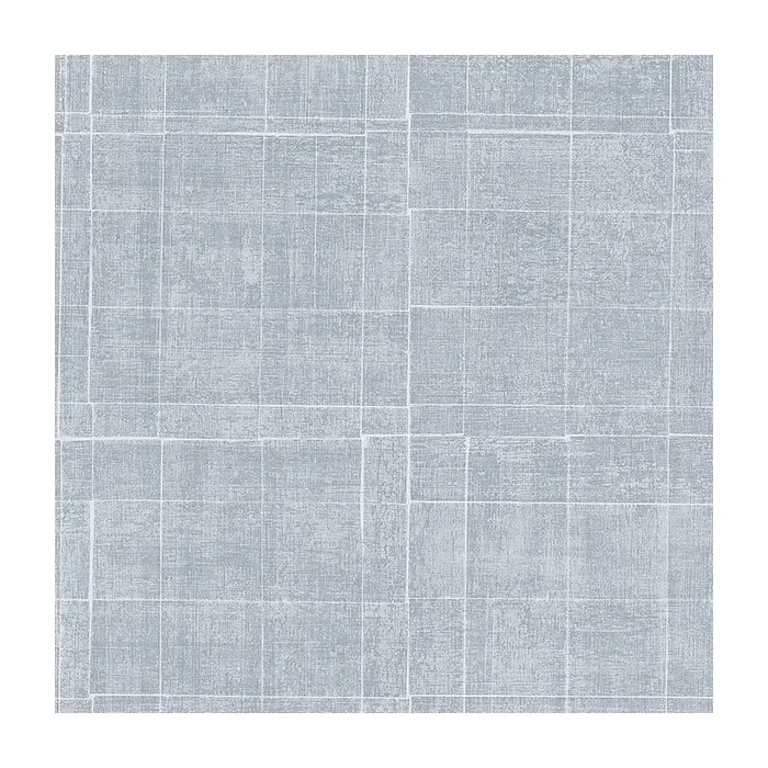 Light Blue Linen Grid Wallpaper Light Blue, White Norwall Wallcovering G67458