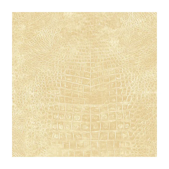 Creamy Yellow Croc Skin Wallpaper Creamy Yellow Norwall Wallcovering G67501